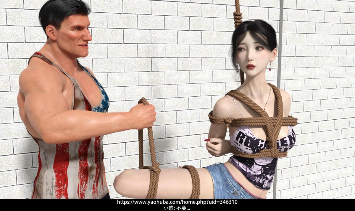  [one-leg suspension,3D CG,Chinese Anime]