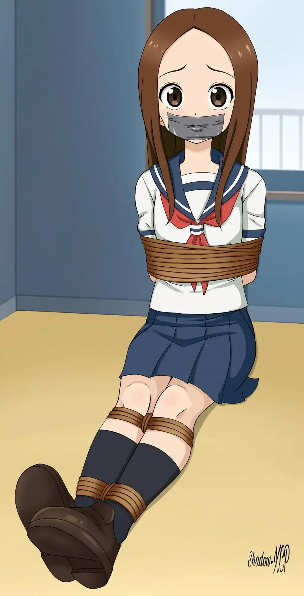 Takagi-san DiD - Shadow-XCP - Set of 18 variants Takagi from Karai Jozou no Takagi-san. [学生（水手服）,堵嘴]