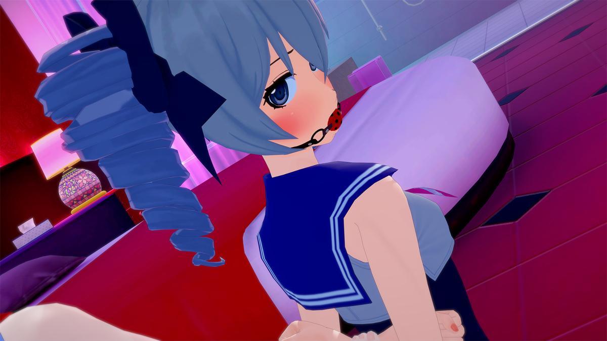 德鸭的猜拳游戏(下) - 非常好看的 [学生（水手服）,堵嘴,3D画,百合女同, 剧情向]