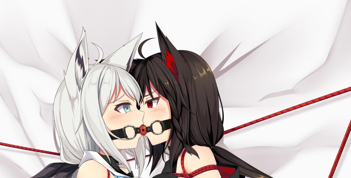 [yasumeyukito]Support改二 | 絵フ〇キと黒上フ〇キ | Bo(u)nding - yasumeyukito的紧缚套图原图集
