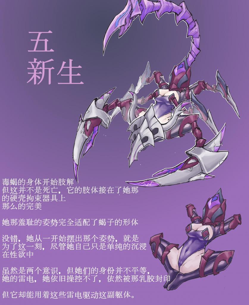 雷电将军 拘束装甲 圣骸魔蝎 - 拘束装甲系列第七部
这次是原神的雷神。其实本来想做火神的 但是火神一直没有想到让我满意的设计 所以就先画雷神了。
有胶衣 绳子版本。
这套还是有一些设想没能实现 有点可惜。 [泳衣,情趣（皮革/女王）,情趣（乳胶衣）,K9,雷电将军 影,捆绑]
