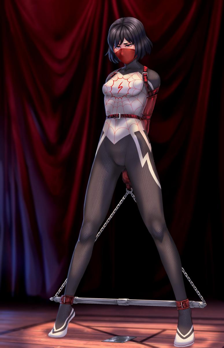 Silk's Horny Jail Has Only One Bar+Spider Gwen - 作者：ReverseTension [丝袜]