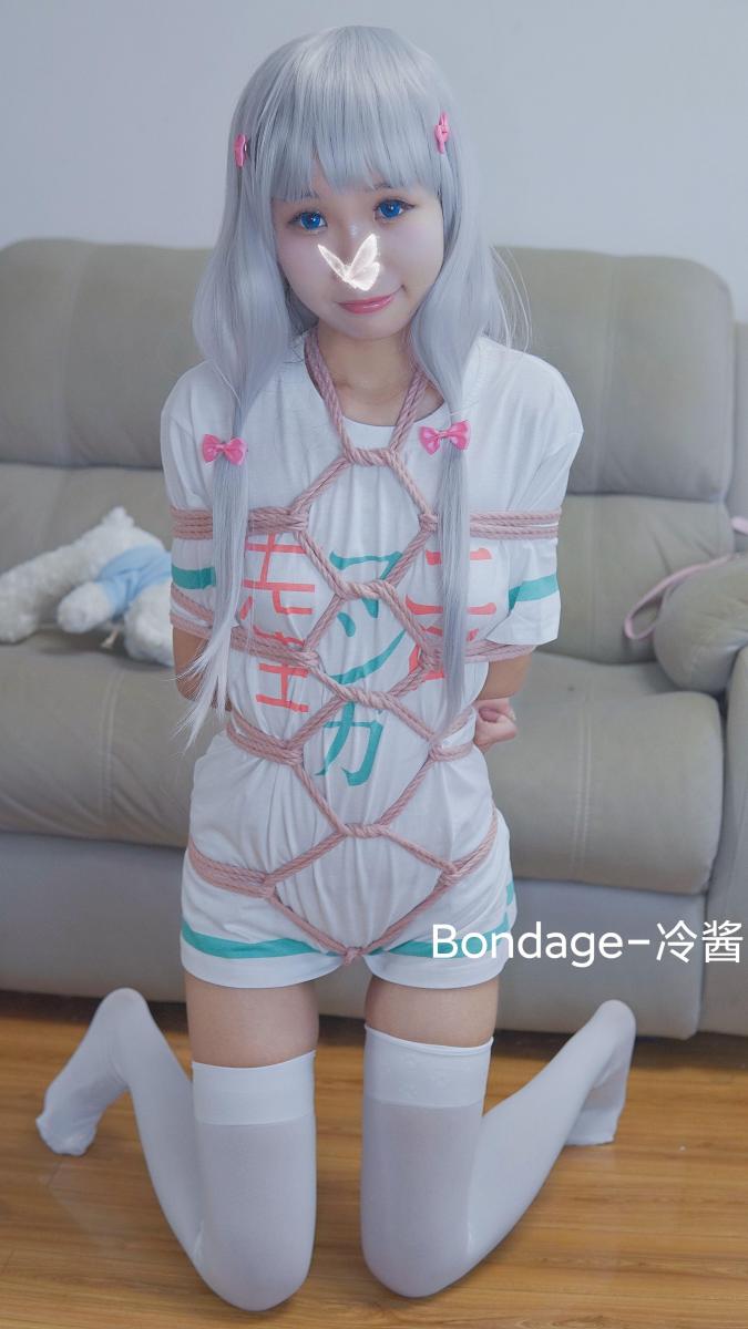 冷酱cos和泉纱雾妹妹捆绑精品图包，该角色自缚视频也已经发布进我主页可购买 - 精品图包，冷酱cos和泉纱雾妹妹捆绑套图，定拍视频qq379989669，闲聊勿扰 [龟甲缚,白丝,股绳,和泉纱雾]