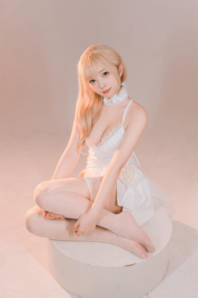 花铃 纯白小花嫁 - （纯美女图片）花铃 纯白小花嫁