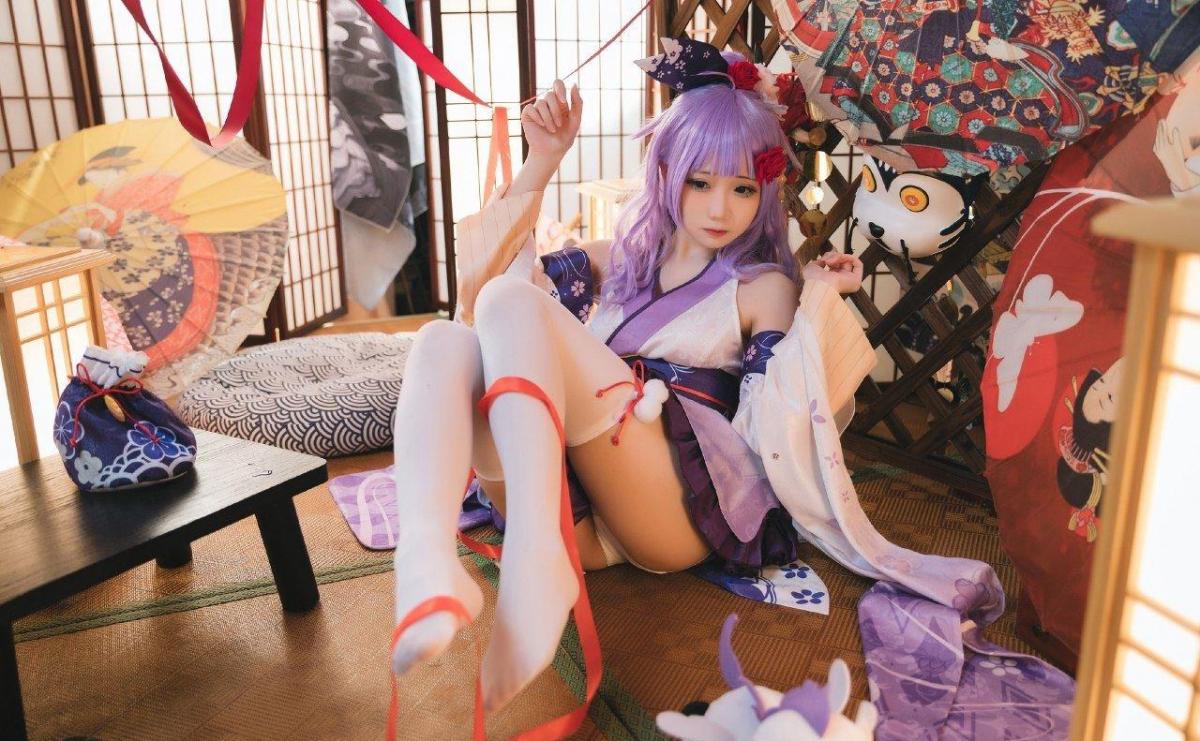 [焖焖碳]独角兽和服 [民族（和服）,COSPLAY,白丝,中国女孩,独角兽]