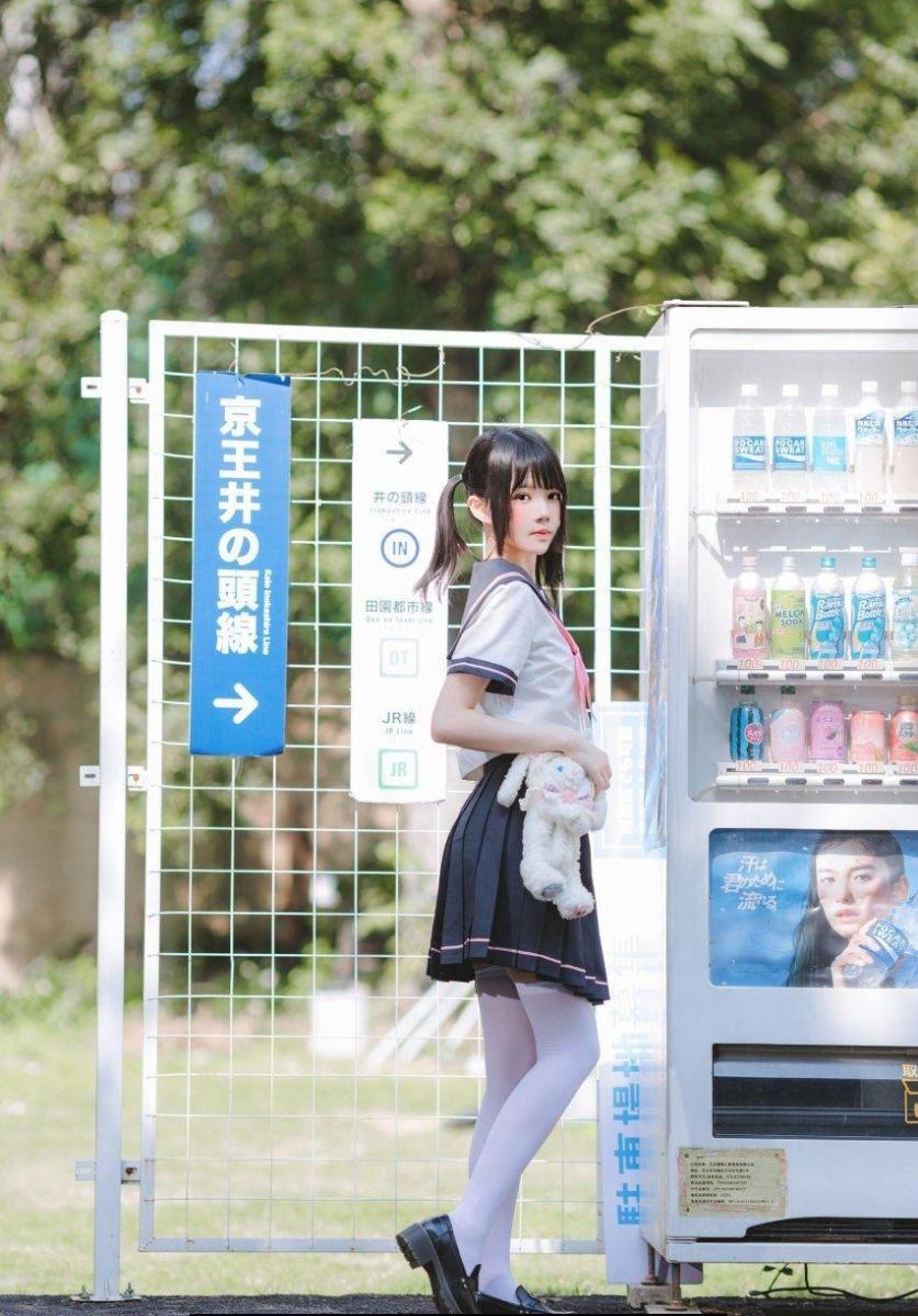 jk学生服白丝 [Sailor suit,Japanese Female,White Pantyhose]
