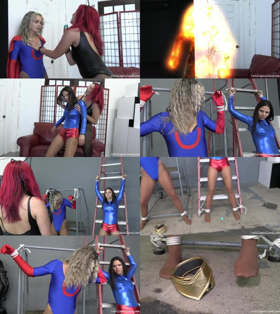 starring Cali Logan, Blake La Vista and Rosie Diaz (hd) Ultragirls Bound in...