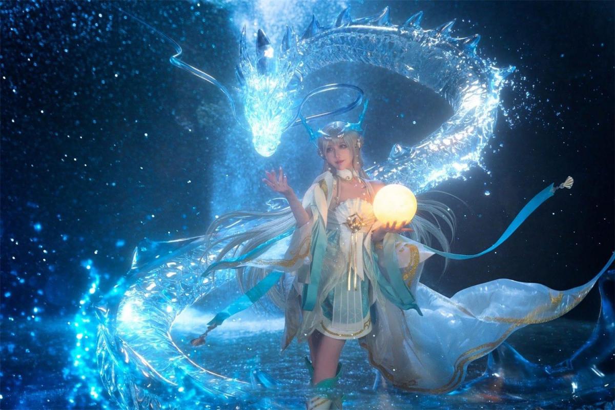 《王者荣耀》西施·游龙清影cosplay - 《王者荣耀》西施·游龙清影cosplay