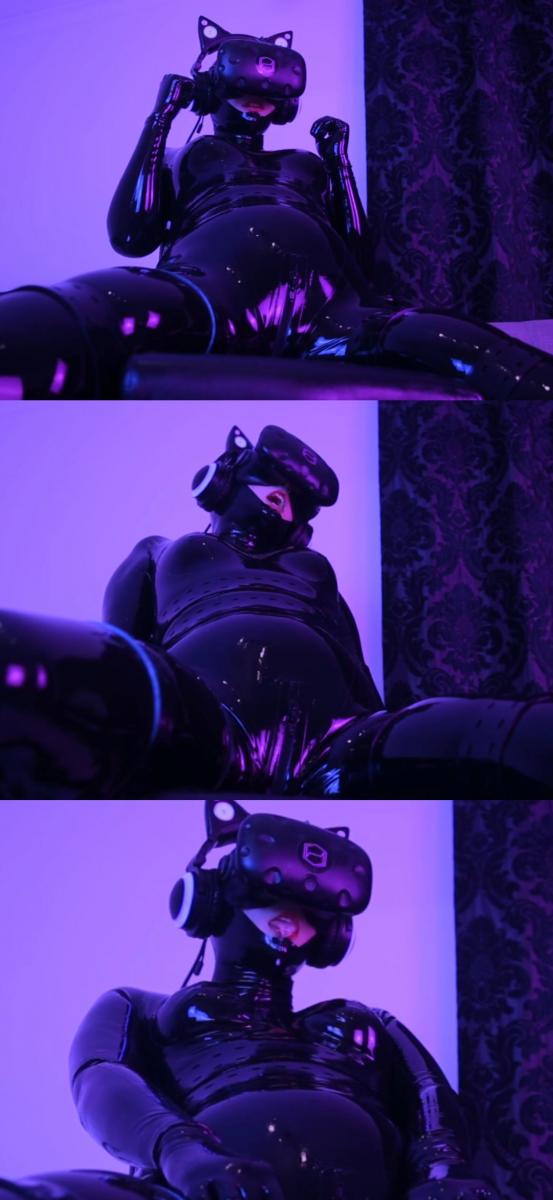 Trincyboid 2023.3.6 创作：Ttrincyboid onlyfans作品<br>原文：One remote control vibrator inside my ass, one resting on my clit, time to be edged and denied like a good girl! We did this for so long, by the end my head was empty of anything except desperate horny thoughts ???????? Might have yapped a bit like a puppy without even realising which I should definitely be teased for! My sex noises are getting more and more slutty and dumb for sure! Let me know what you all think? Am I a good girl?<br>全身黑色乳胶衣，VR口水[X_X]体验