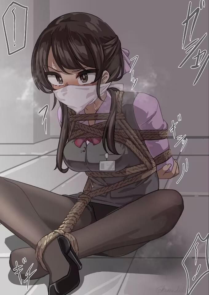 封嘴合集2 - 希望大家喜欢 [Pantyhose,Gag,High heel,Shrimp tie]