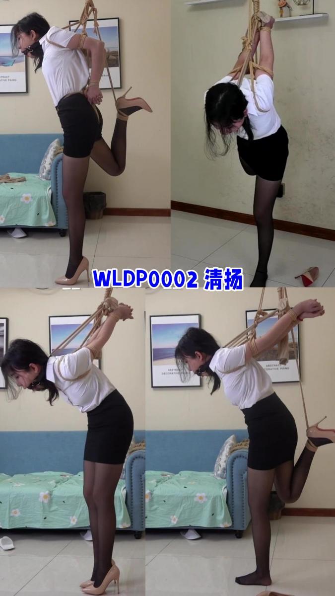 [蔚蓝艺束] Qingyang’s Multi-Suspension Trial Adult model Qingyang wears a black skirt during several suspension techniques.