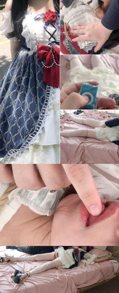【荷仙公主】白雪公主的落难日记 绝对纯真的处女指令，当公主被骗绑到床上，开始用玩具调教懵懂，从尖叫抗拒哭喊的就不要不要的拒绝到渴求吮吸的主动呻吟，纯真处女逐步沉沦的过程有多美好 正版lolita公主裙 超级优秀作品<br>处女樱真实调教反应，当美好的处女被骗倒床里，手脚被紧紧的束缚住，慢慢的抚摸清纯的身体，樱不知所措只能慌忙地开始挣扎，但是随着挣扎的越来越紧绳子也随之拉紧<br>当玩具放到应该放的地方时，樱没有任何反应，因为还没开，等打开玩具之后，公主啊啊啊啊啊啊的疯狂尖叫，哭着问道这是什么啊啊，好难受，<br>但坏人并不回答，慢慢的抚摸公主敏感的部位，<br>待到公主张开嘴准备呼救的时候，<br>不管公主委屈的求救声朝着公主张开的小嘴就亲了下去。呜呜呜呜<br>公主不知所措，身体也慢慢开始有了反应，<br>慢慢停止了挣扎的身体，开始慢慢的沉沦下去<br>开始小心地回应，突然床榻下来，碰的一声把公主吓坏了<br>公主求坏人不要吓她，并请求把她解开，但是拒绝了<br>开始挠公主的腋窝和隐秘部位，公主吓得连连求饶，不要不要<br>后面继续打开玩具，并且开始二次调教，慢慢在强大的攻势面前，<br>公主完全臣服，主动伸出舌头舔起了坏人的<br>边舔边止不住的呻吟，发情的处女公主原来这么不堪一击<br>把玩具拿出来的时候又碰到了公主最敏感的隐私部位，公主恢复了冷静急忙喊道，不要不要求你了<br>但是可怜的公主又怎么会如愿呢，<br>此作可顶三个普通作品（用于免费换攻略）<br><span style='color:#b0b0b0;'>[隐藏文字，购买后可见]</span>