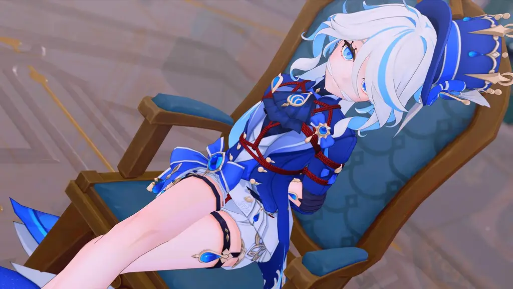【3D原神拘束】可怜的水神芙芙被绑了 本来我是没想看原神的新剧情的，但是无意刷到了水神芙芙摆姿势这个片段，这个太戳我了，于是我就脑补了芙芙保持这这个姿势被绑起来的画面，没电脑我都立马就去网吧，把这个视频做出来了，分为舞蹈和一个二郎腿挣扎片段。<span style='color:#b0b0b0;'>[隐藏文字，购买后可见]</span>