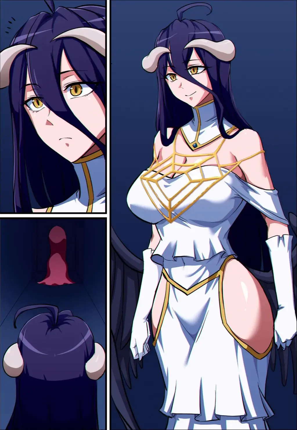 <Part1+2> オーバーロード - アルベド │Overlord - Albedo│ - Khear   
魅魔还是涩不过粘液（悲）