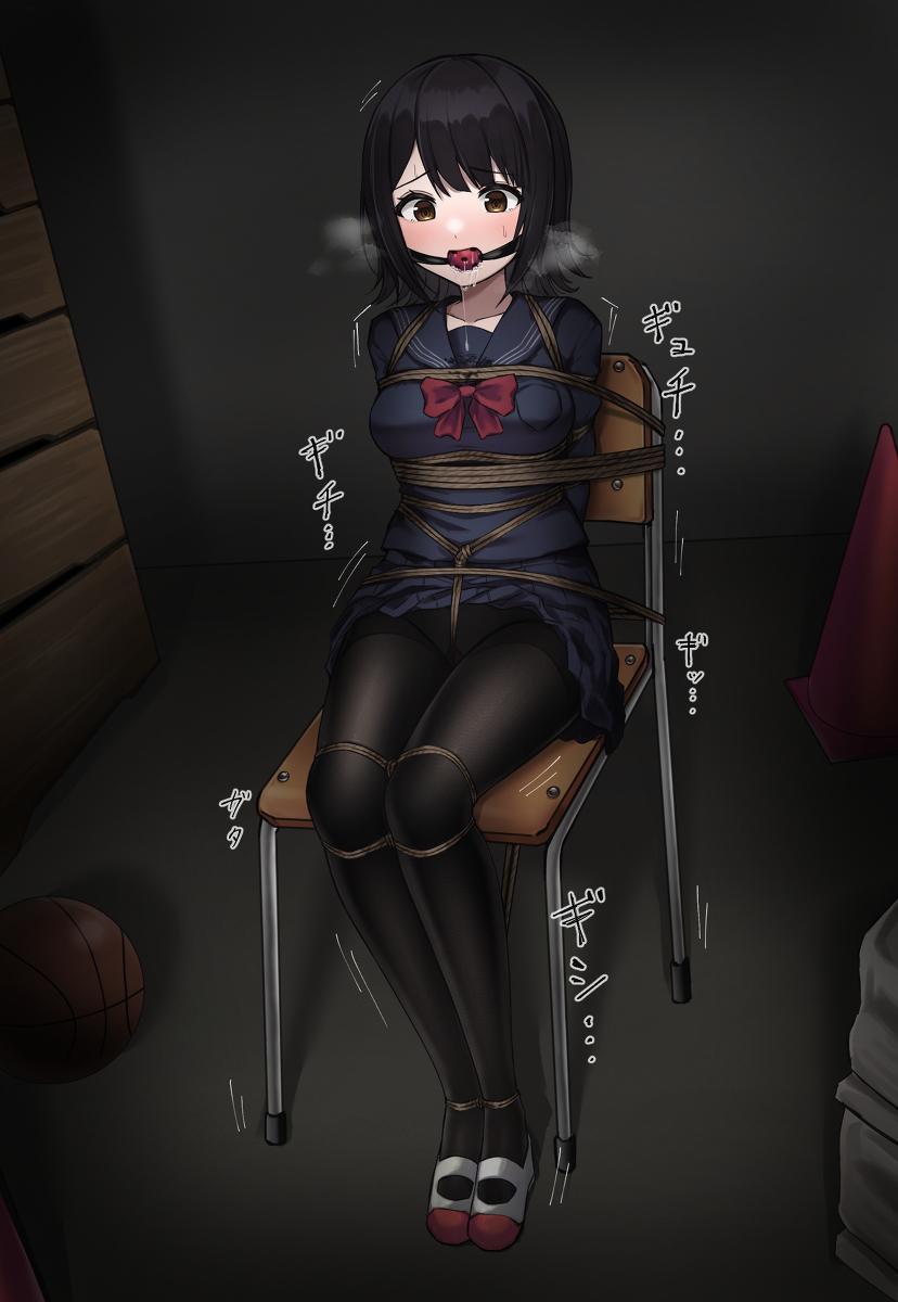 陷入危机的少女（1） - 画师：蟲