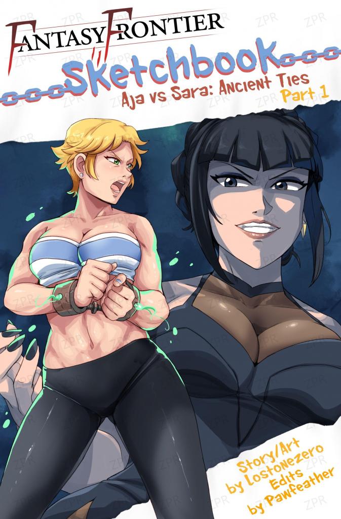 Fantasy Frontier Sketchbook: Aja vs Sara Part 1 - 作者：lostonezero 