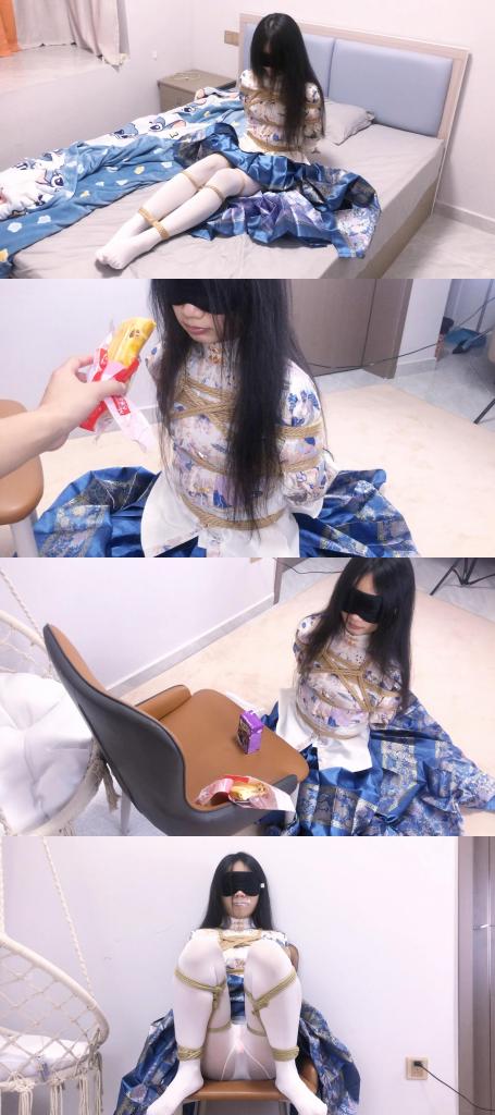 【嗷大喵】-客户定拍《圈养系》第四集-汉服马面裙+日式捆绑并腿捆丝巾胶布封嘴睡觉+撕开胶布抽出丝巾+跪坐被投喂面包+自行喝牛奶+折腿M开腿捆+塞入遥控td放置+趴地撕下胶布抽出丝巾等等 【嗷大喵】-客户定拍《圈养系》第四集-汉服马面裙 日式捆绑并腿捆丝巾胶布封嘴睡觉 撕开胶布抽出丝巾 跪坐被投喂面包 自行喝牛奶 折腿M开腿捆 塞入遥控td放置 趴地撕下胶布抽出丝巾等等<br>解压密码：aodamiao，双重密码均是这个！<br>个别用户压缩包无法解压请下载：360压缩 软件进行解压，因为我是用360压缩软件进行生成的压缩包，此软件百分百解压！<br>出镜：路崽子<br>公告：Q：3163282696定拍咨询，接知名动漫游戏cos定拍，长期招募女绳模，无事勿加加了也不会通过，加好友备注来意，定拍只接绳艺捆绑＋轻调教，不接大尺度，ZX，金属，重口一类的！<br>有兴趣的朋友也可以提供服装以便于视频拍摄
