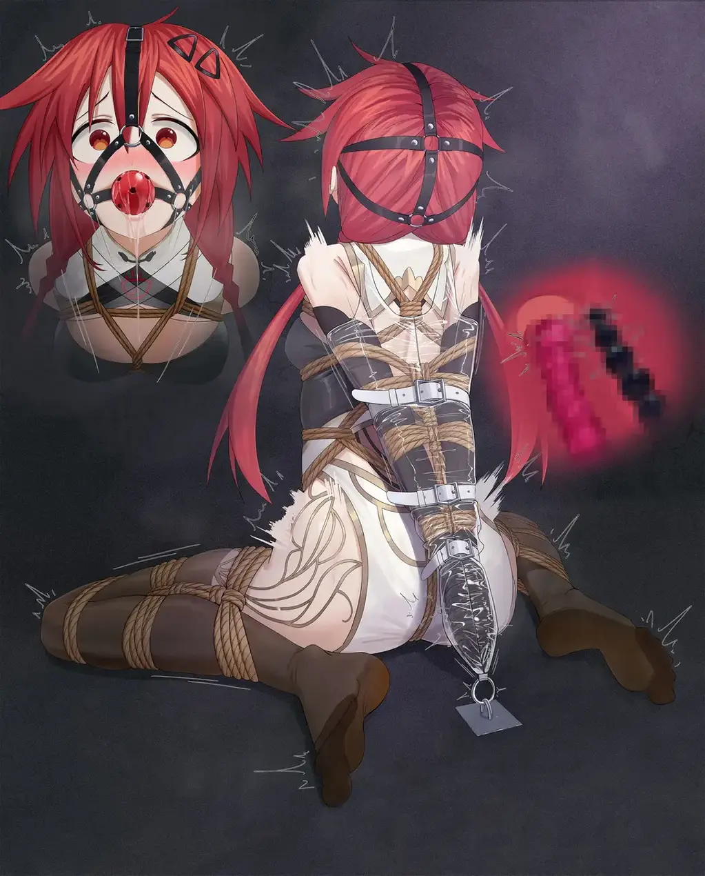 赚点金币_(:з」∠)_ [丝袜,堵嘴]
