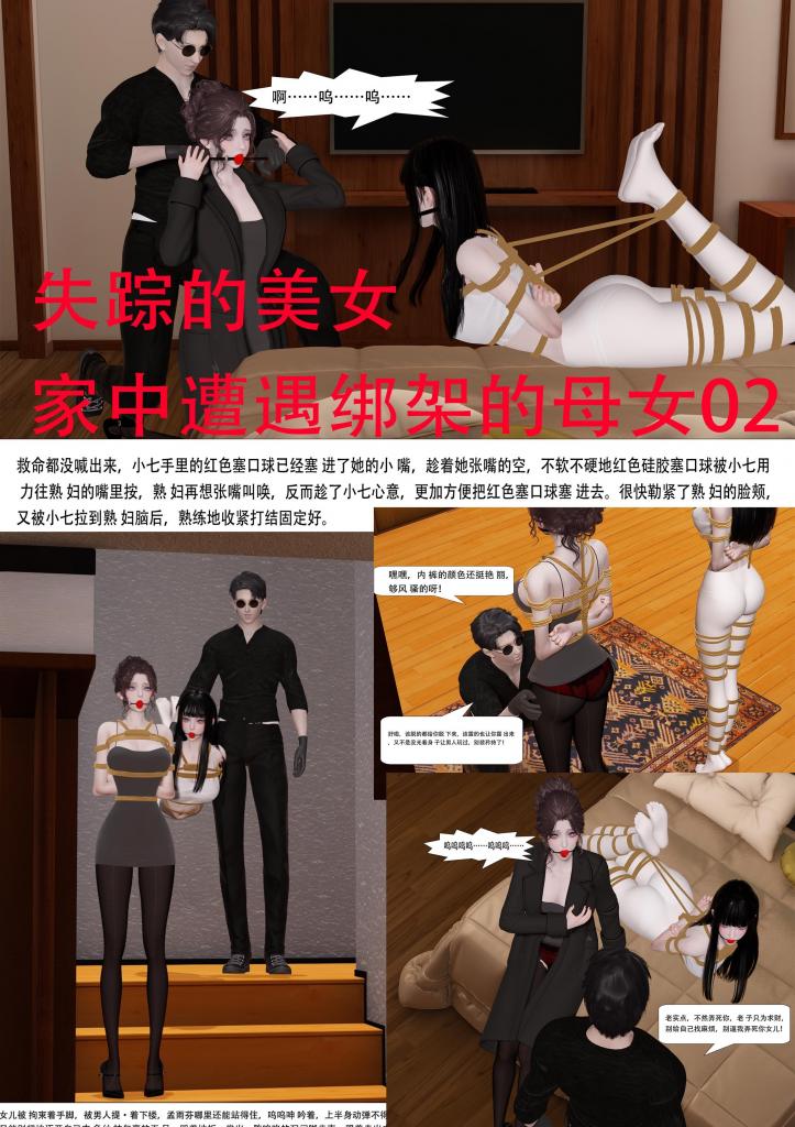 失踪的美女  家中遭遇绑架的母女02 - 过完年了