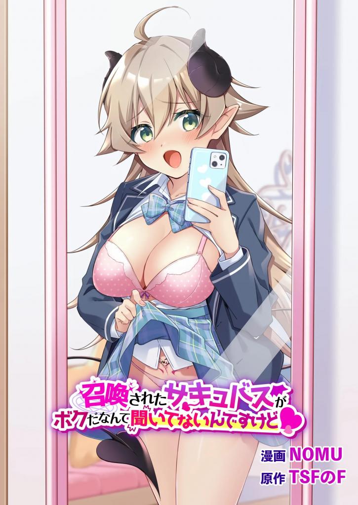 (中文)召喚されたサキュバスがボクだなんて聞いてないんですけど(はーと) - NOMU/TSFのF	  全彩福利 超多图片

由于朋友光一的魅魔召唤仪式，千秋被变成了魅魔。

青梅竹马 魅魔/淫魔 女体化 性转换（TS） 强势女
