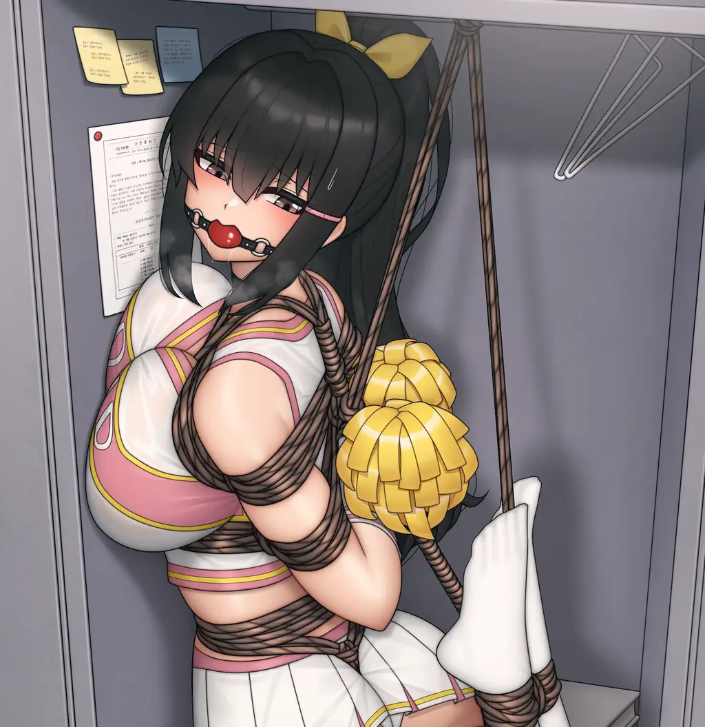 2025 4 April-Cheerleader Mia - 作者plusout [胸缚,眼罩/蒙眼,口球,用户创建]