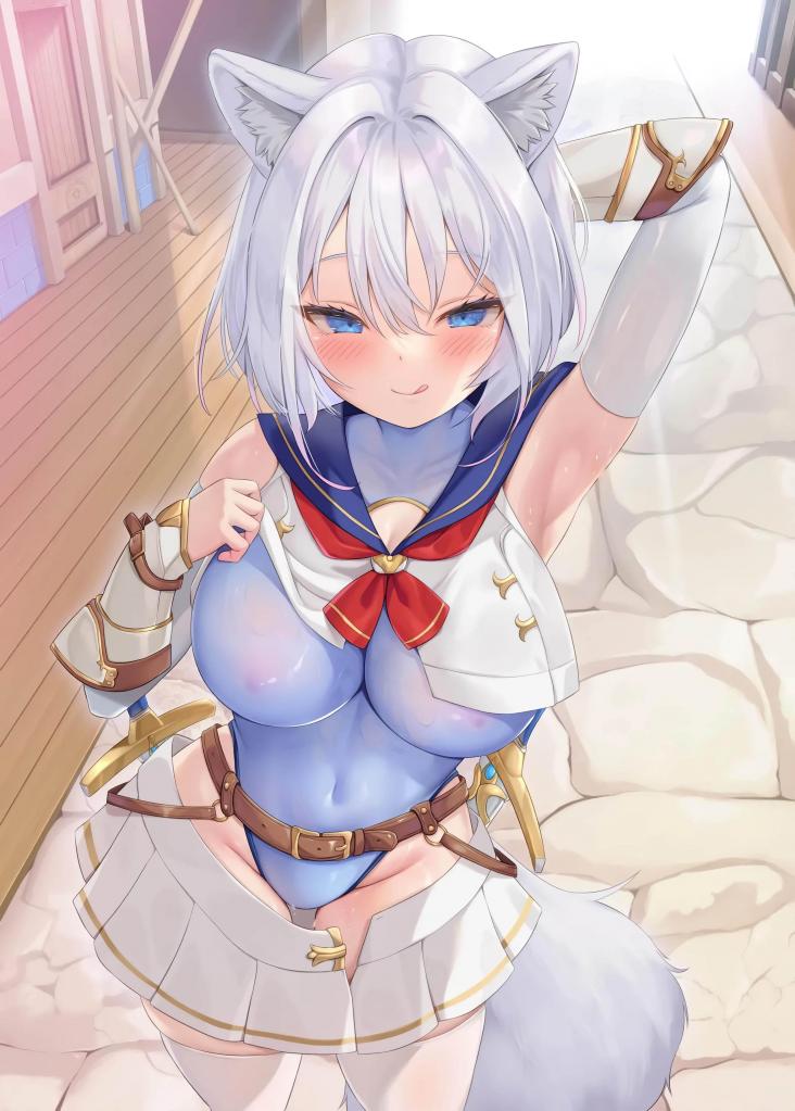 [中文]白狼剣士ハティちゃんのえっちな冒険の書 - エルトリア / ドライパイン / 夜空さくら / トヨノキツネ / のらねこニコル / 白珠 / スタンダードアザラシ / かっさい / 霧咲白狐 / るりまる / くまっこ / ちょこみんと / でゅう / なまひゆ / 睦月堂

『寄生恋人　another story』 『捆绑咒具』『如何使用色色陷阱迷宫』
『糊涂哈蒂』『夜之森』『旅行护身符』『魔物的寄生和触手导致任务失败』
『在幽暗的肉壁之中』『苗床之沼』『捕猎吉卡梅斯』