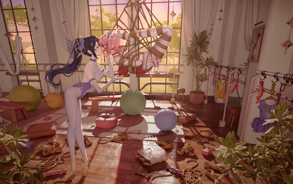 赚点金币_(:з」∠)_ [吊缚,堵嘴,百合女同]