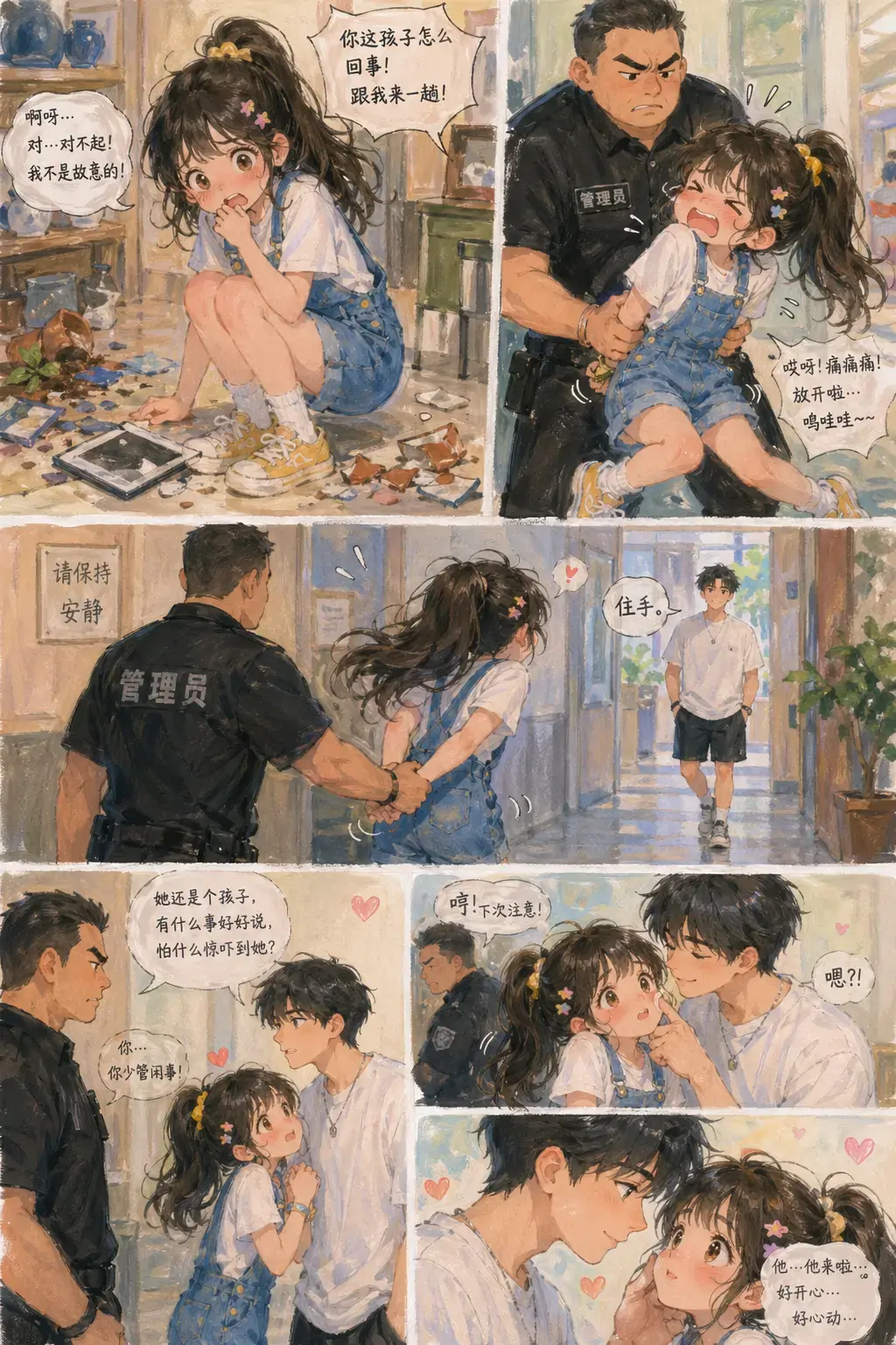 犯错的代价 - 不用画风的批量生成，做了很多尝试与筛选，正在研究新的提示词
