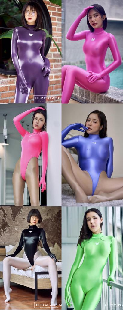 HiroGato系列——精美图包——合集 5 - 这个系列的视频我很早就在更了，图片一直没发。
但是架不住一堆兄弟从早就私信，说要图拿来收藏，今天就一步安排到位。
毕竟谁能抗住这顶级质感的 zentai+连体衣+舍宾光泽袜 的诱惑呢？
还有这些顶到没边的小模特们，要么是小身材顶呱呱，要么是整容榨精脸骚歪歪。
我直接把官网的付费会员图，挨张原图保存了下来，再进行了顺序整理，确实是耗时又耗力。
2钻走了吧，1钻是对品质的尊重，另外1钻就当是我的劳动力了。
这套东西堪称宝藏了，不管是收藏，还是拿来撸，还是拿来当壁纸，都是很nice的。
感谢大家支持啦！！！！！！