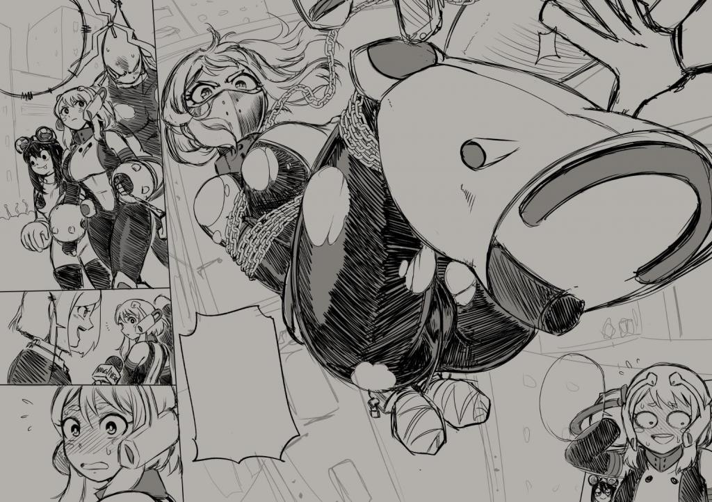 Sketch: Uraraka! - 作者 Issa Castagno