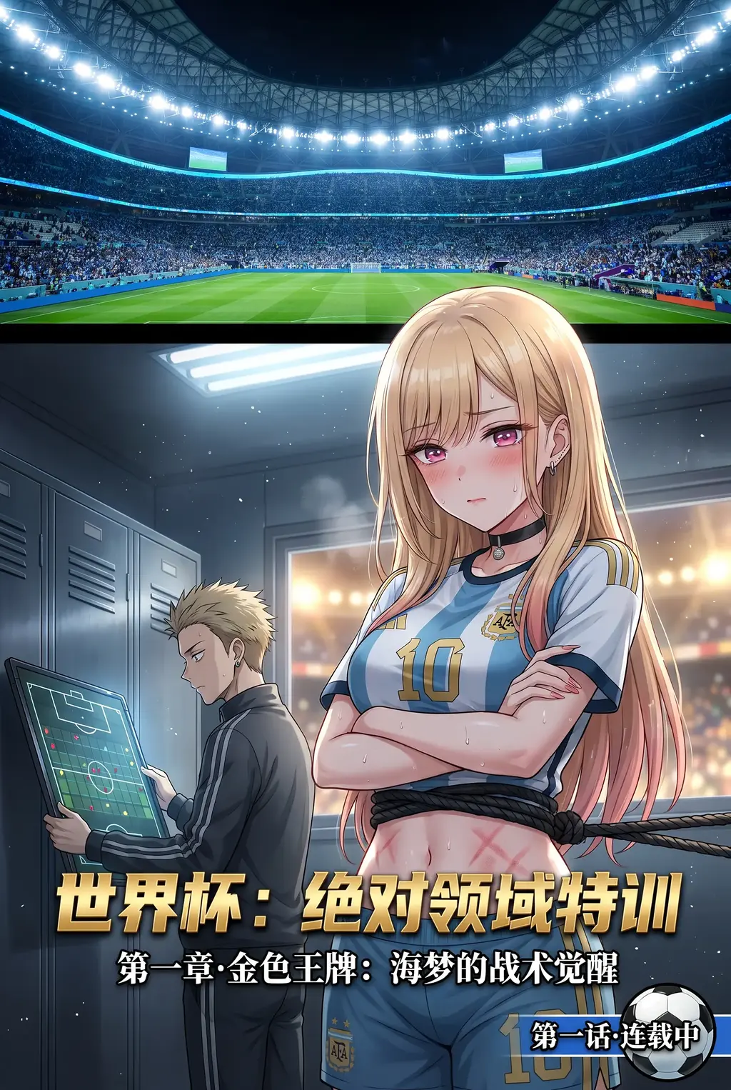 世界杯：禁区主宰的绝对领域 - 主要讲的是在世界杯临近教练对球员的秘密训练计划以及接下来将会推出‘02’篇