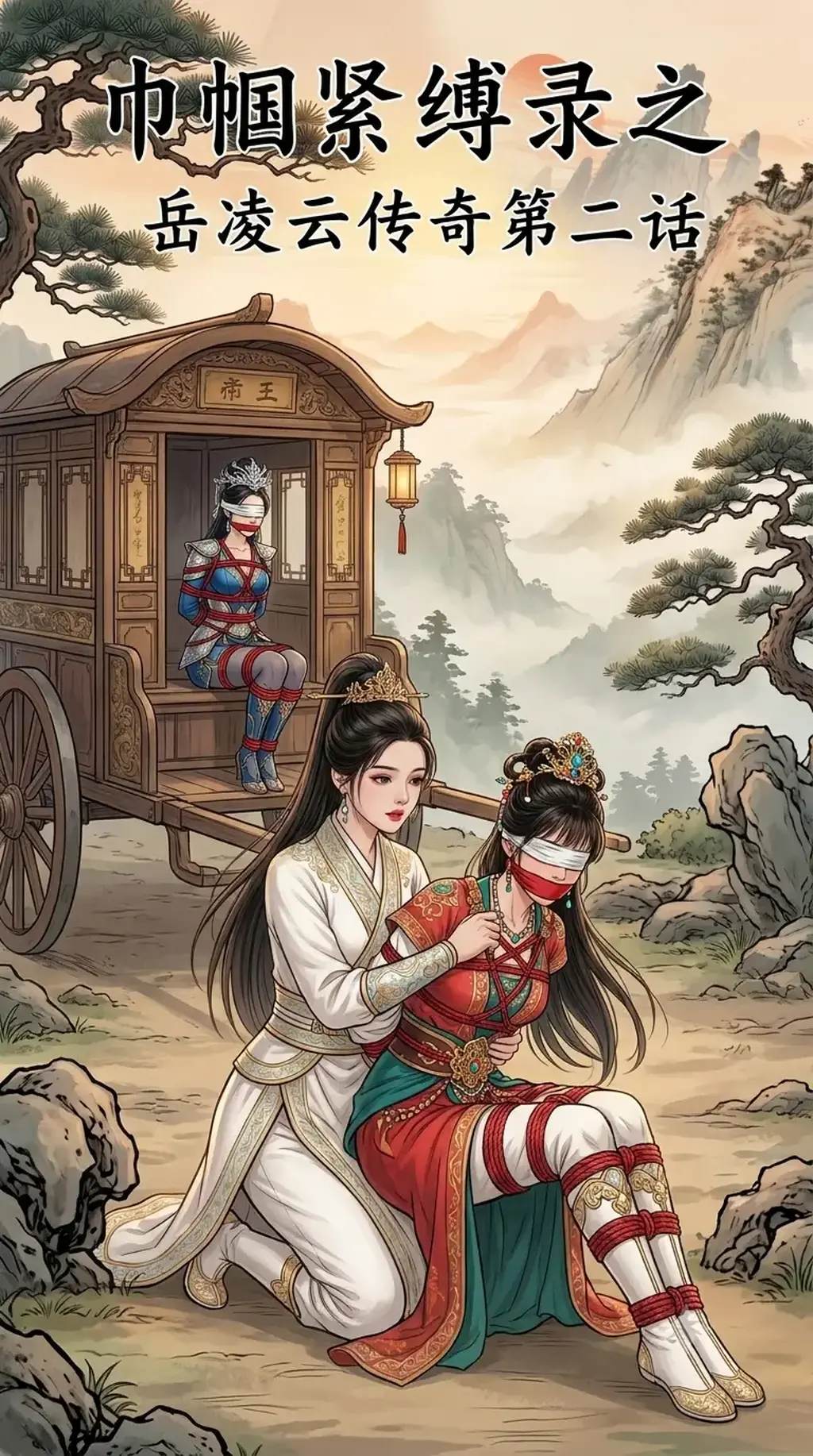 巾帼紧缚录之岳凌云传奇第二话 - 第二话的内容出来了，新鲜出炉，补上了岳凌云和萧玉若怎么认识的这个设定。