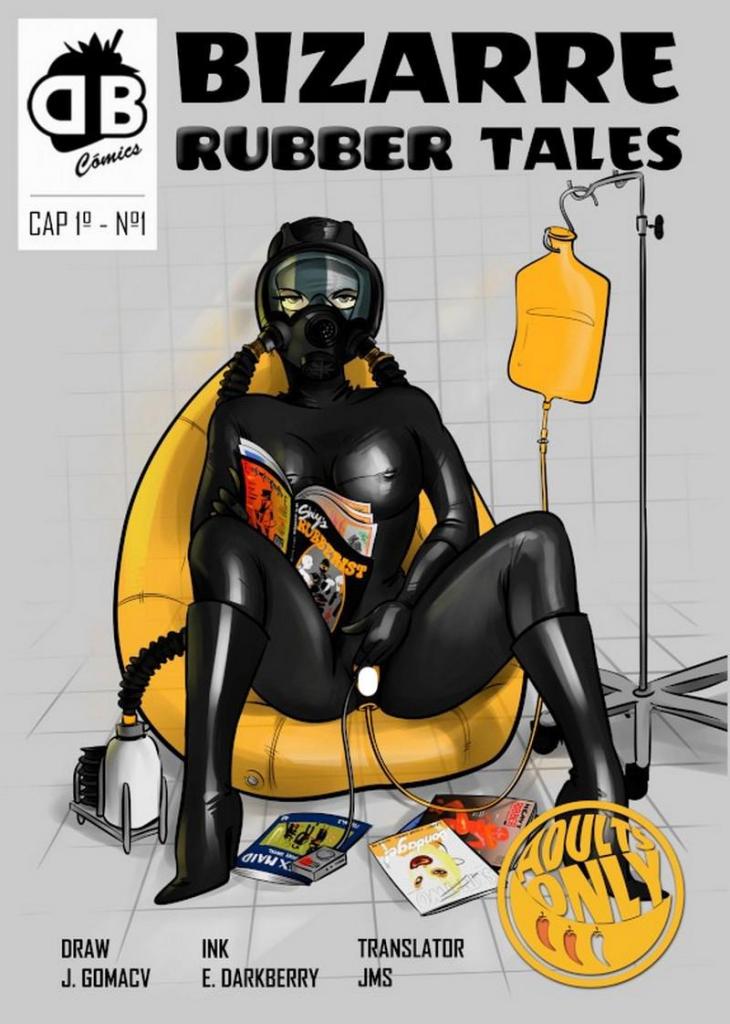 【中文全彩】Bizarre Rubber Tales, cover - ElenaDarkBerry
