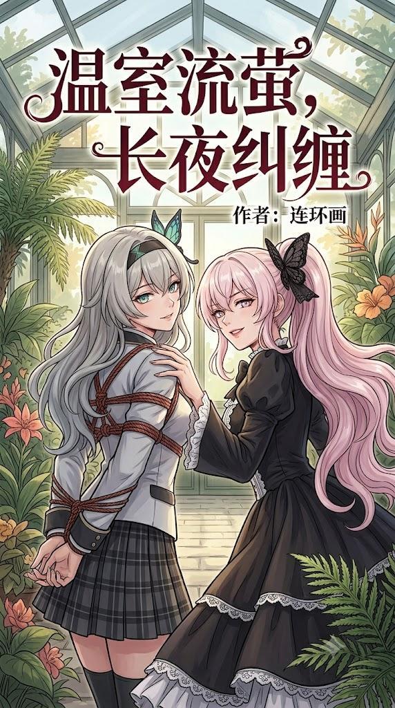 温室流萤，长夜纠缠 - 讲的是在花房流萤和长月夜在进行猜花卡对赌在对赌过程中流萤输了长月夜进行惩罚的故事