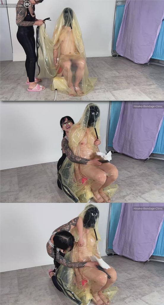 Sitting Vaccum bed! 片名：Sitting Vaccum bed!<br><br>这个是男M片，请喜欢此类的朋友购买，谢谢<br><br>Hinako has a crazy idea to try and use her transparent latex vacuum bed in a sitting down position. Could it be done?! <br>She wondered if without the frame, it might not have the same affect, but to her surprise, the power of the vacuum came through even stronger, causing even more restriction than she thought! <br>She added a rubber mask and hose for breathing, but when the person inside isn’t laying face-up, the drool really fills up quick! <br>She had him bound tightly in a sitting position as she teased his nipples and vibed him from behind.<br><br>Hinako有个疯狂的想法，想尝试坐着使用她的透明乳胶真空床。这能做到吗？！ <br>她怀疑如果没有镜框，效果是否会大打折扣，但令她惊讶的是，吸尘器的吸力竟比她想象中还要强大，产生的吸力甚至比她预想的还要强！ <br>她加了一个橡胶面罩和呼吸软管，但当里面的人不是面朝上躺着时，口水真的会很快积满！ <br>她让他以坐姿被紧紧束缚着，一边轻挑他的乳头，一边从后面用震动器给他刺激。