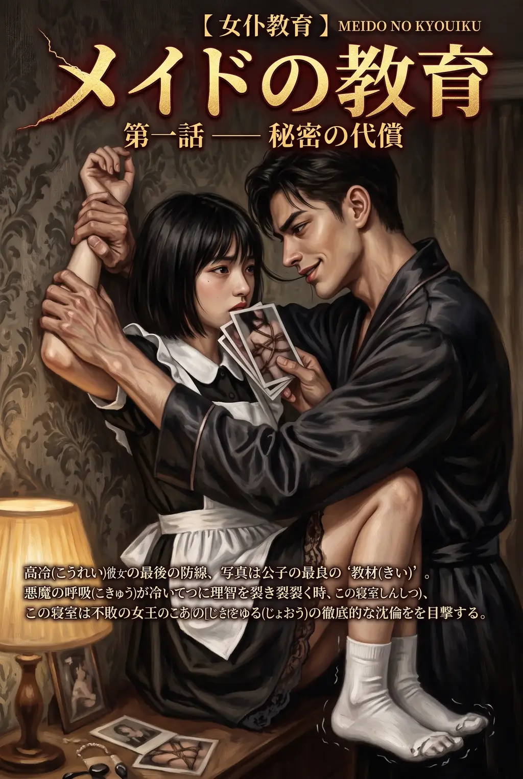 《女仆の教育》 第一话 - 注意：故事在4-37张之间，其余为制作余图，感谢支持。交流和定制请到工作室主页查看私信联系 [中国女孩,国产动漫, 剧情向,控制,接吻]