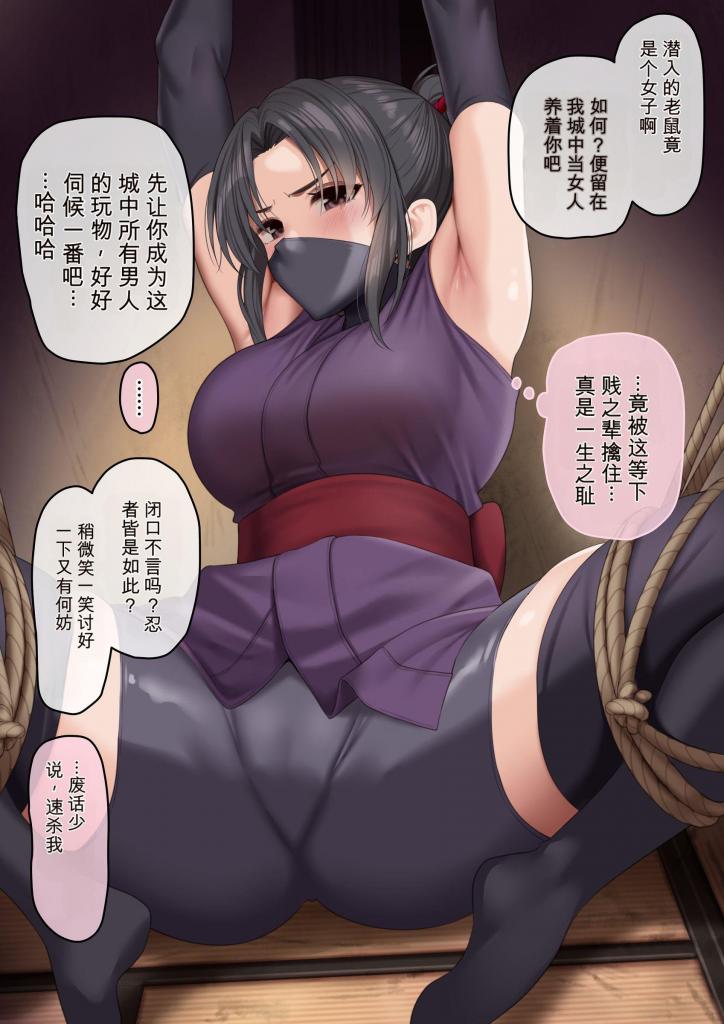 [中文]敵国に囚われ、尋問されるくノ一 - ふゆみつ
站里没人传 自己汉化了一下
