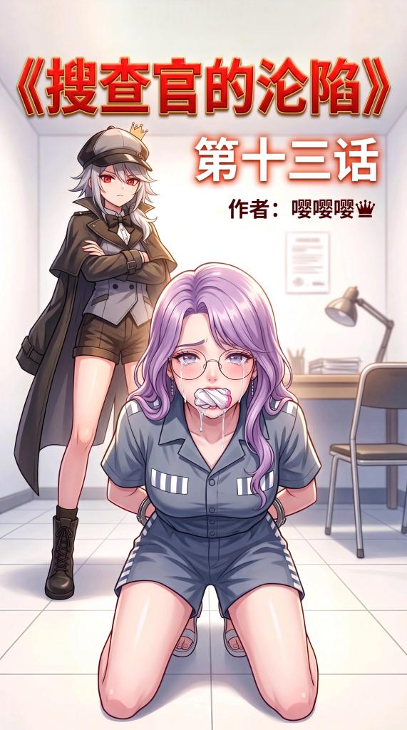 搜查官的沦陷（十三） - 第十三话，交代了女老师的结局，以及新搜查官被墨影抓住捆绑的剧情，共66p