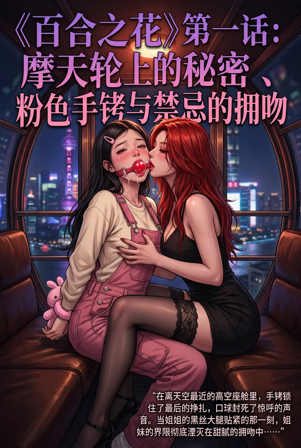 话剧《百合之花》第一话 姐姐与妹妹的深情之吻 - 初代开头故事，本故事引用《隐秘的绳结》叙事体系，对画风做出创新与调整，后续会出现其他调教内容，感谢支持。