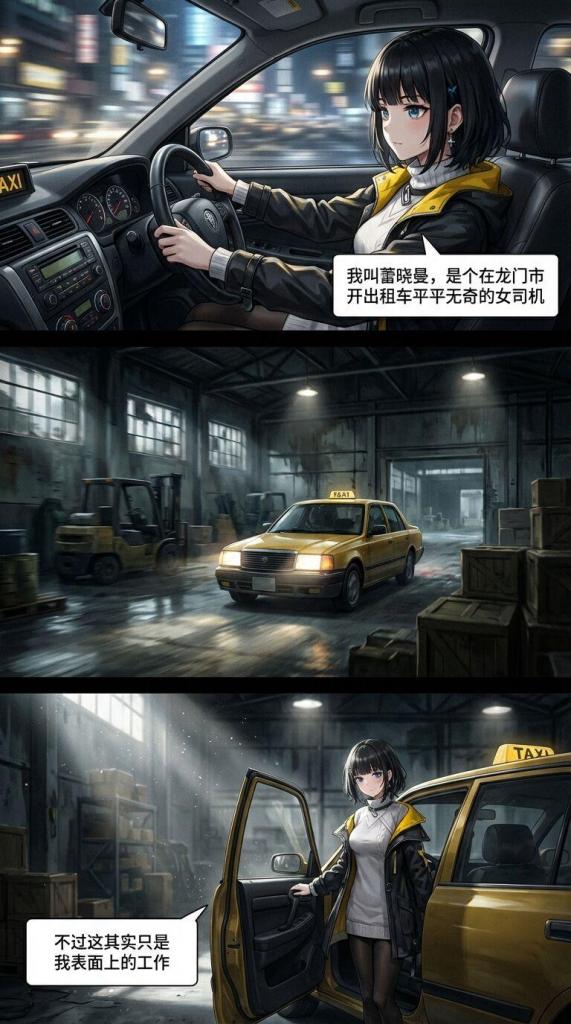 出租车人贩蕾晓曼（总集篇） - 明日方舟同人长篇漫画出租车人贩蕾晓曼系列总集篇，关于以出租车司机为伪装的女人贩蕾晓曼在龙门市绑架拐卖各式各样女生的故事 [Boxtie,Lick feet,Feet fetish,Self Bondage,Tape gag,原味丝袜堵嘴,麻袋]