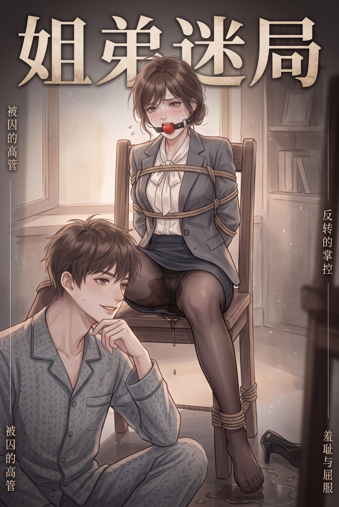 《姐弟之恋——弟弟的邪恶计划》 捆绑，TK挠痒，鞭打，揉胸，失禁 ，呻吟 - 感谢支持