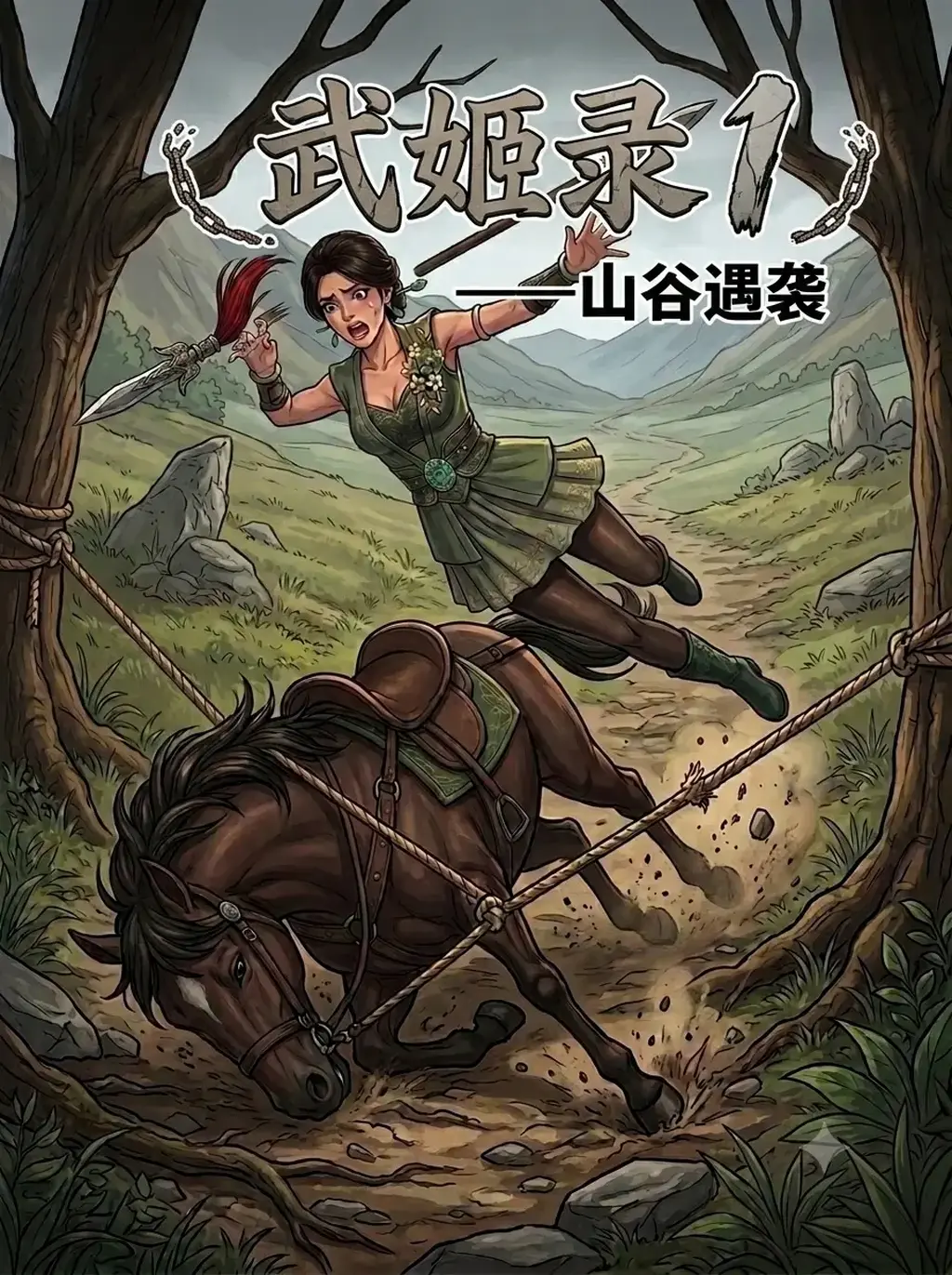 武姬录1——山谷遇袭 - 故事上半部分