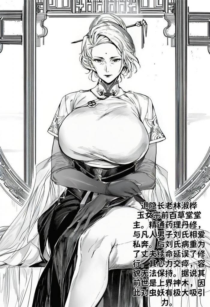 【中文】最强全女宗门的覆灭Ⅱ——第十话：林淑桦中计入陷阱 虫妖调教堕奴妻 - 作者 红姬の小店 前三张预览 第四张开始为正常顺序