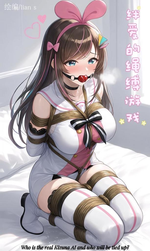 原创—绊爱的绳缚游戏（内含中国绊爱被绑最终反转，迷晕绊爱，脱掉绊爱的裤子绑上股绳让绊爱高潮）