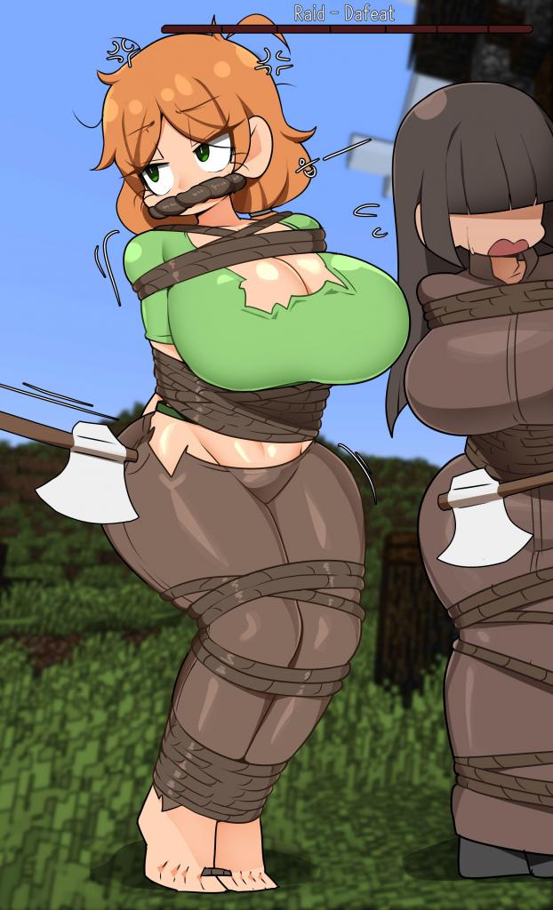 魔女に捕らわれたアレックス 漫画（マインクラフト） Alex Captured by the Witch - Minecraft 마녀에게 붙잡힌 알렉스 만화 (마인크래프트 + 魔女アレックスボーナス + ポニーガール アレックス ボーナス - 作者 LeaJin 前三张预览 第四张开始为正常顺序