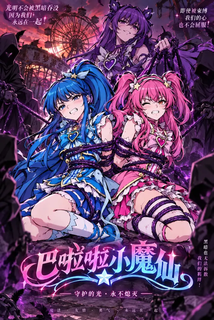 短剧《巴啦啦小魔仙——捆绑遭遇记》 - 定制剧情，感谢支持。
可定制杂图与剧情，有需要请联系。